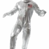 Mens Traditional Silver Astronaut Costume
