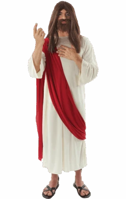 Adult Jesus Robe Fancy Dress Costume