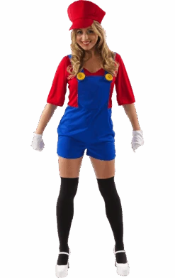 Women's Super Mario Costume