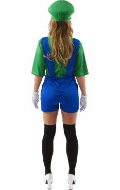 Adult Womens Luigi Costume 5 Adult Womens Luigi Costume -Halloween Costume Shop 00017095a02