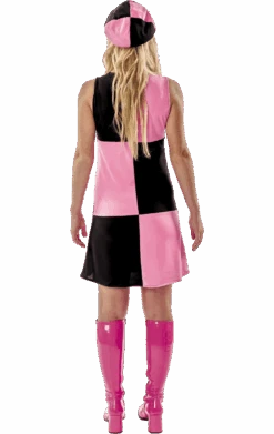60s Pink GoGo Costume -Halloween Costume Shop 00018391a02