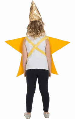Kids Gold Star Christmas Costume -Halloween Costume Shop 00019509a02