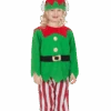 Kids Striped Elf Costume
