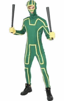 Adult Kick Ass Movie Costume