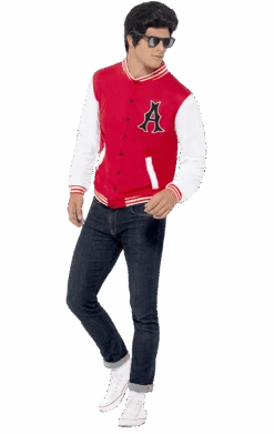 Smiffys 50s College Letterman Jacket