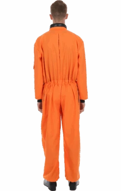 Mens Orange Astronaut Costume -Halloween Costume Shop 00020345a02