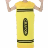 Adult Yellow Crayon Costume