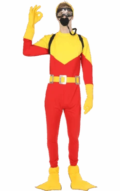Adult Scuba Steve Film Costume