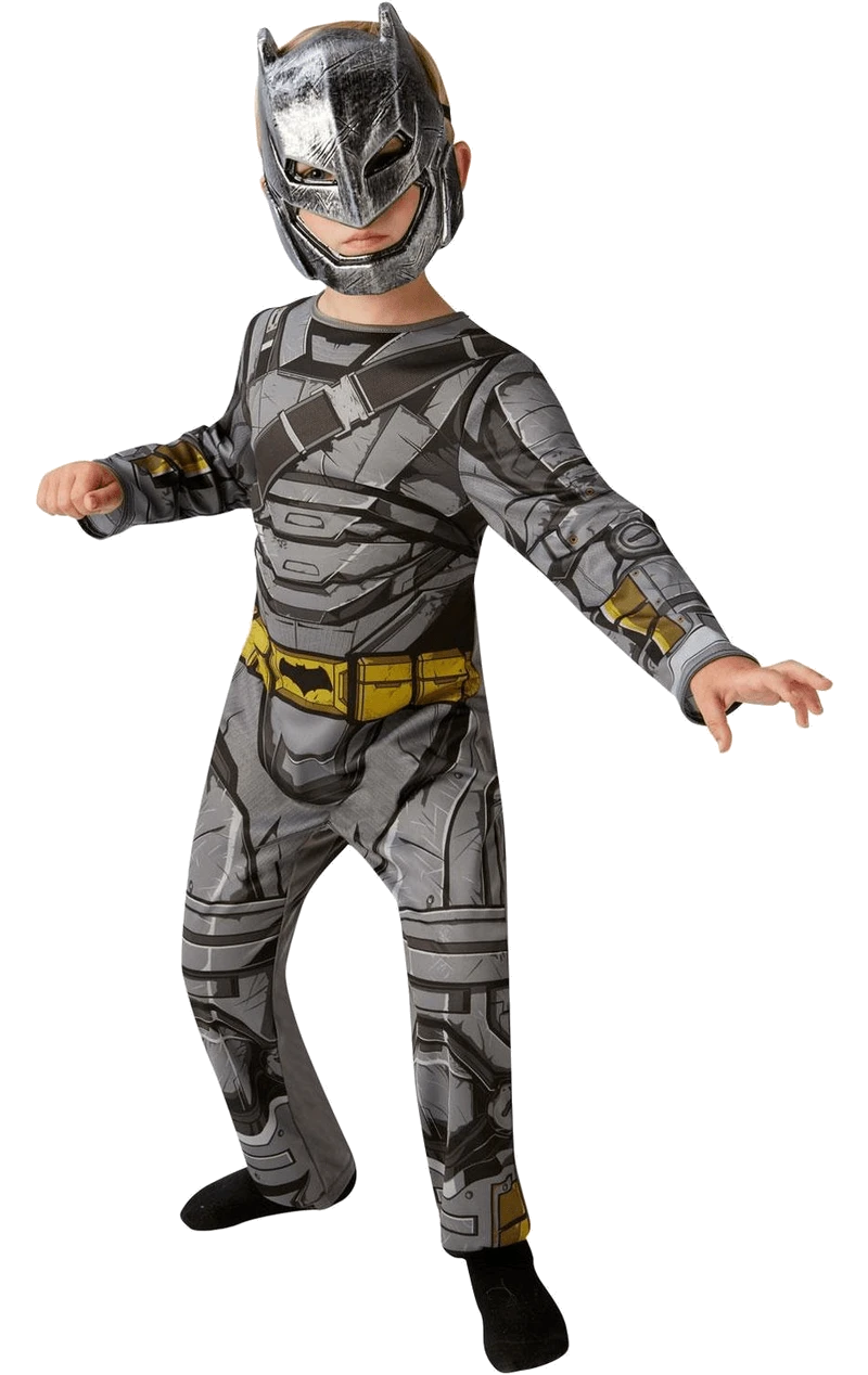 Kids Justice Batman Armour Age 9+ Costume 1 Kids Justice Batman Armour Age 9+ Costume