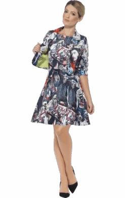 Smiffys Ladies Zombie Stand Out Costume