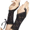 Smiffys Black Lace Glovelets