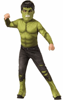Kids Incredible Hulk Avengers Costume