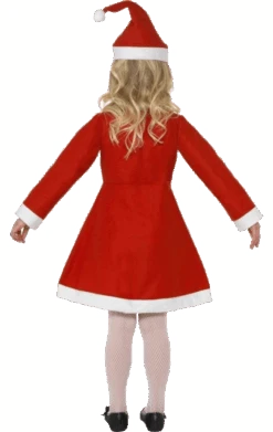 Smiffys Kids Value Santa Girl Costume -Halloween Costume Shop 00035082a02