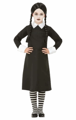 Smiffys Kids Wednesday Addams Costume