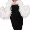GENERIC White Feather Boa Accessory