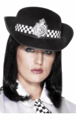 Smiffys Police Woman's Hat Costume