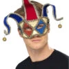Smiffys Venetian Musical Jester Facepiece