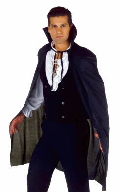Adult Black Vampire Cape