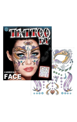 Carnivale Face Tattoo Accessory