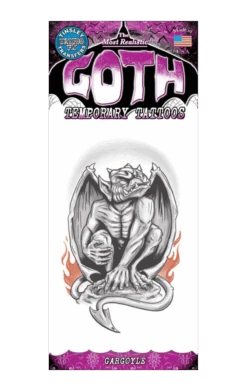 Gargoyle Goth Tattoo Accessory