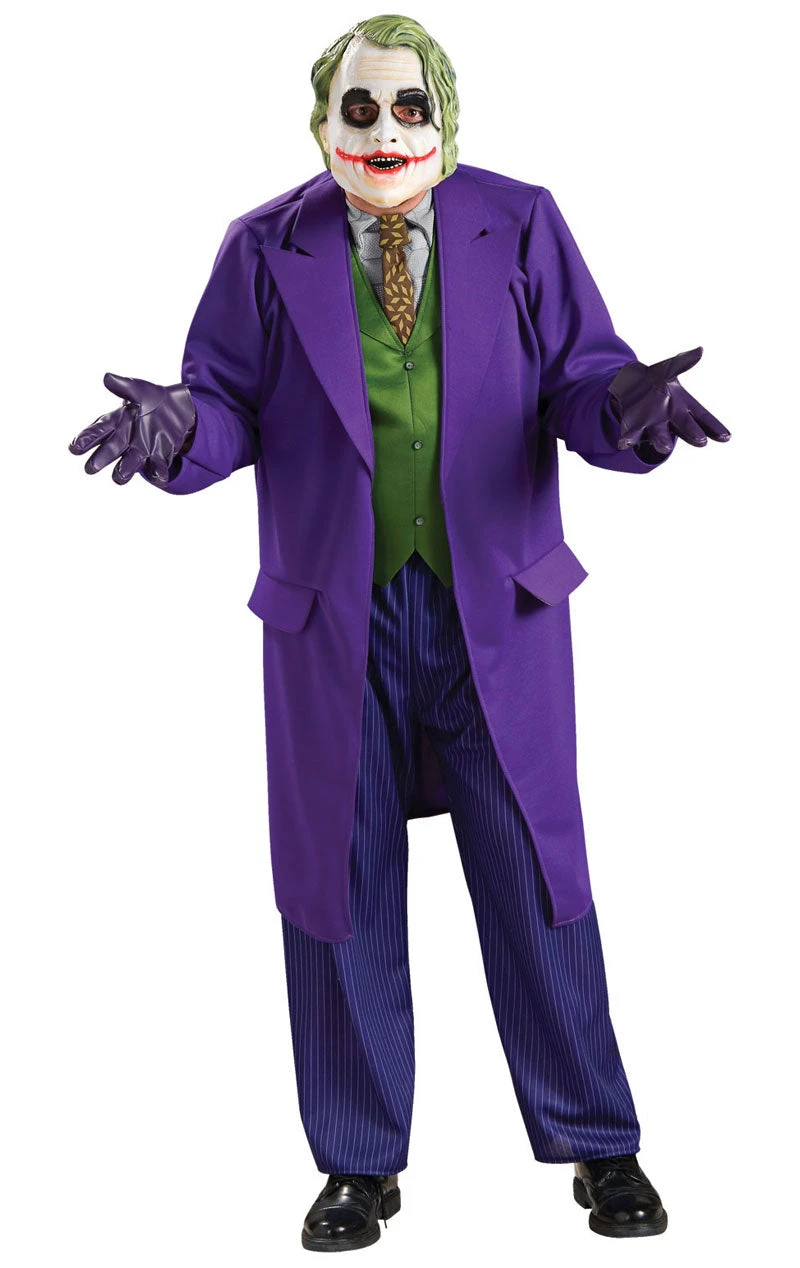 Adult Deluxe Dark Knight Joker Costume 1 Adult Deluxe Dark Knight Joker Costume