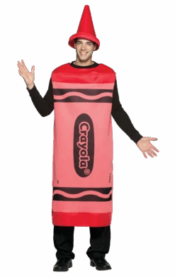 Adult Red Crayola Crayon Costume