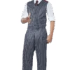 Mens 1920s Pinstripe Mobster Costume
