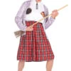 Mens Scottish Nanny Movie Costume