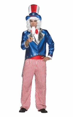 Mens Uncle Sam Costume