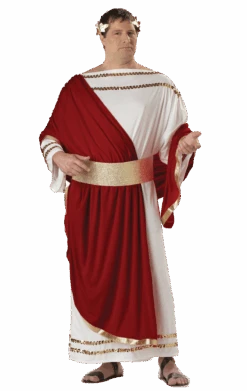 Mens Plus Size Julius Caesar Costume