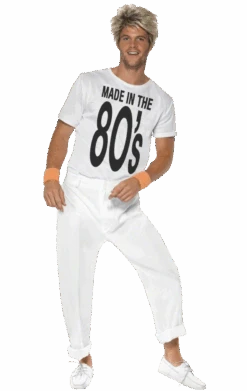 Smiffys Made In The Eighties Costume