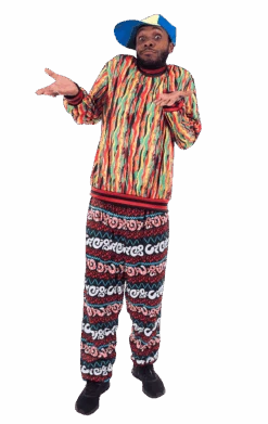 Mens 90s Freshest Prince Costume