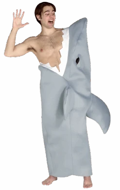 Adult Shark Attack Costume