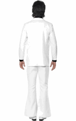 Smiffys 1970s White Suit Costume -Halloween Costume Shop 00091866a02