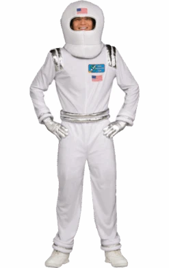 Forum Novelties Mens White Astronaut Costume