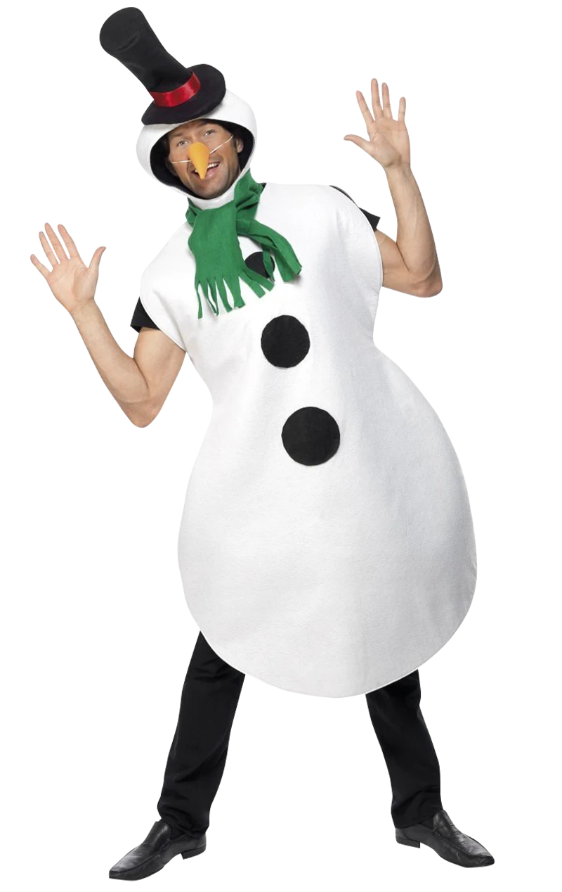 Smiffys Snowman Costume 1 Smiffys Snowman Costume