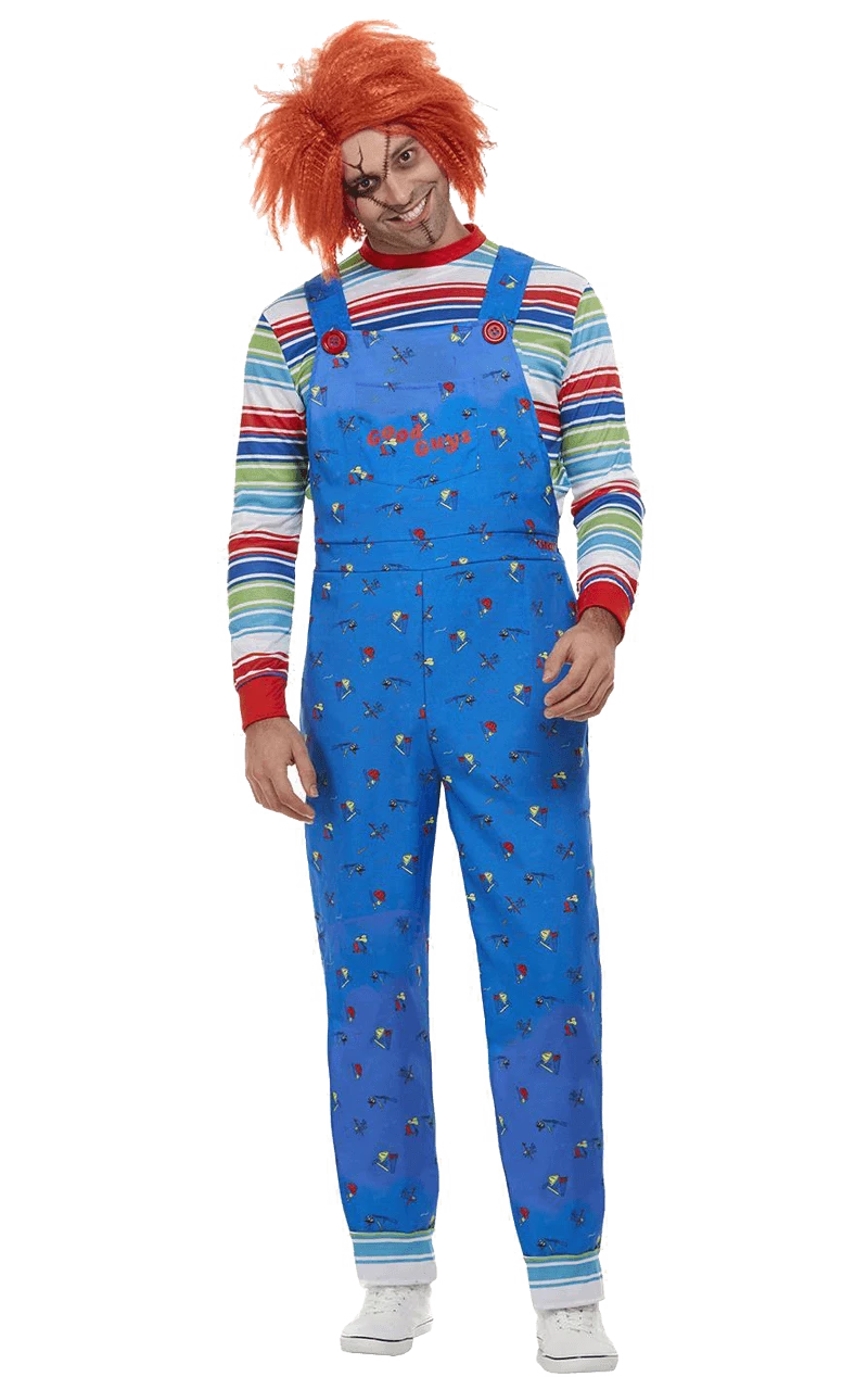 Smiffys Mens Chucky Halloween Costume 1 Smiffys Mens Chucky Halloween Costume