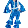 Smiffys Blue Dancing Queen Costume