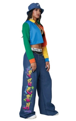 GENERIC Womens 90s Baby Girl Costume 5 GENERIC Womens 90s Baby Girl Costume -Halloween Costume Shop 00095456a02