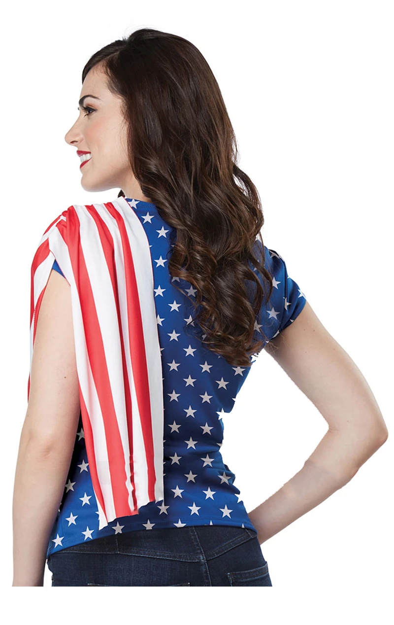 GENERIC Adult Miss Independence Costume 2 GENERIC Adult Miss Independence Costume - Image 2