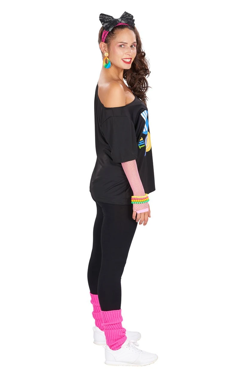 Womens Retro 80s T-Shirt 2 Womens Retro 80s T-Shirt - Image 2