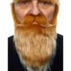 GENERIC Adult Ginger Beard & Moustache Set