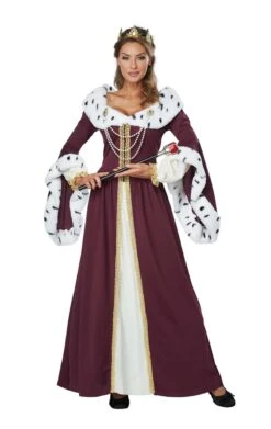 GENERIC Adult Royal Storybook Queen Costume