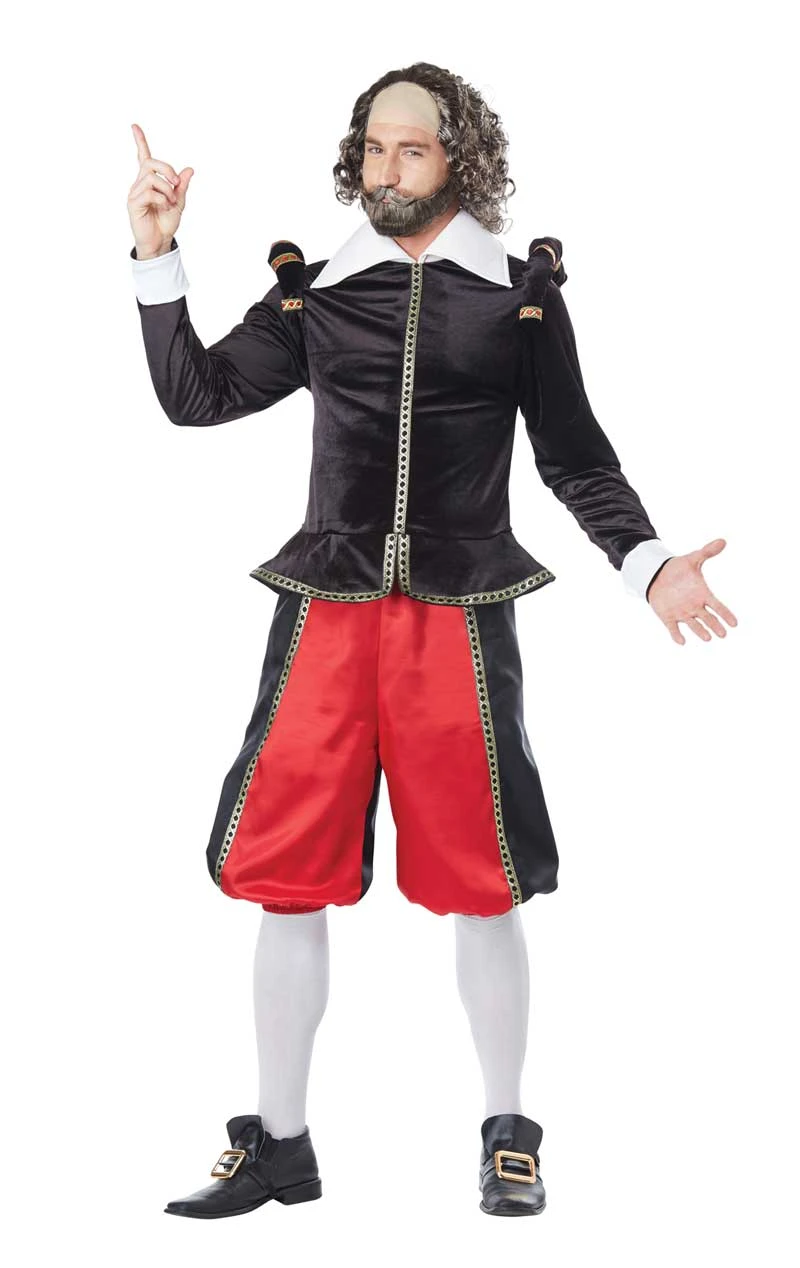 GENERIC Adult William Shakespeare Costume 1 GENERIC Adult William Shakespeare Costume