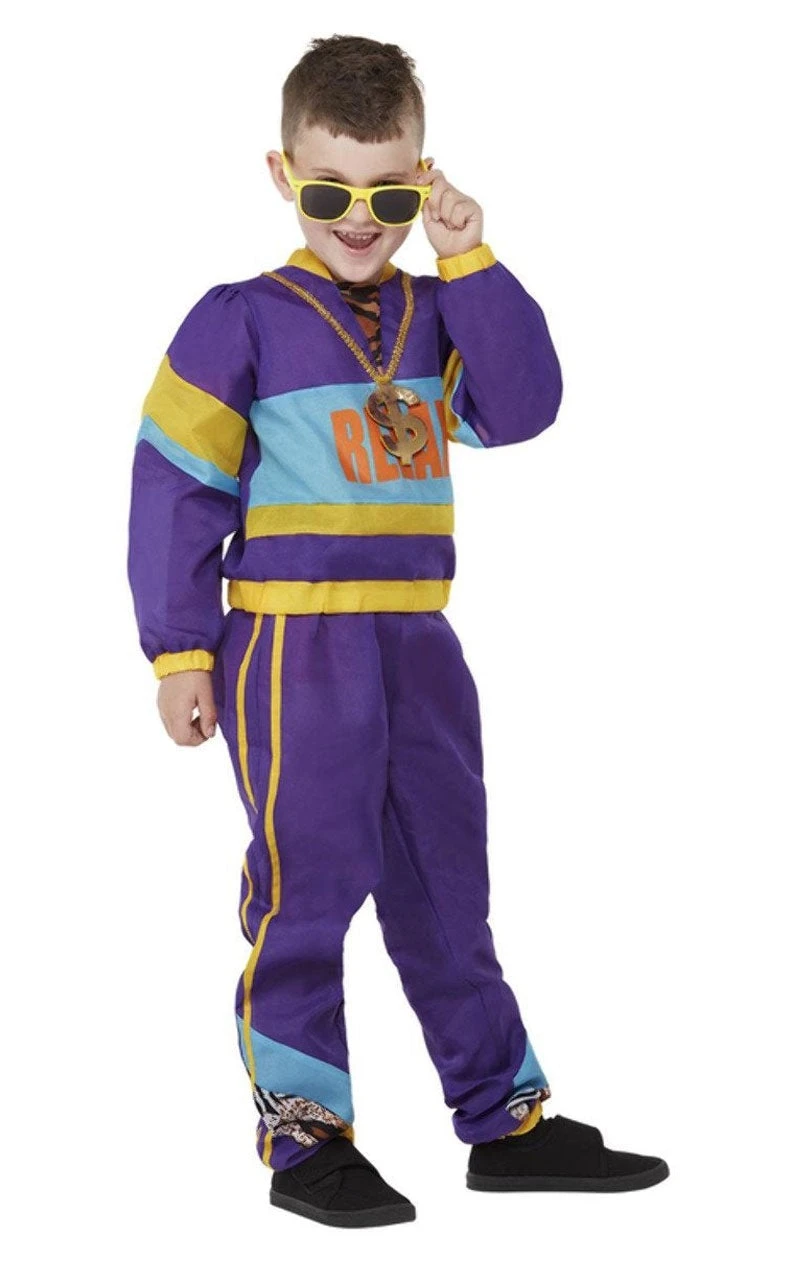 GENERIC Boys 80s Relax Costume 2 GENERIC Boys 80s Relax Costume - Image 2