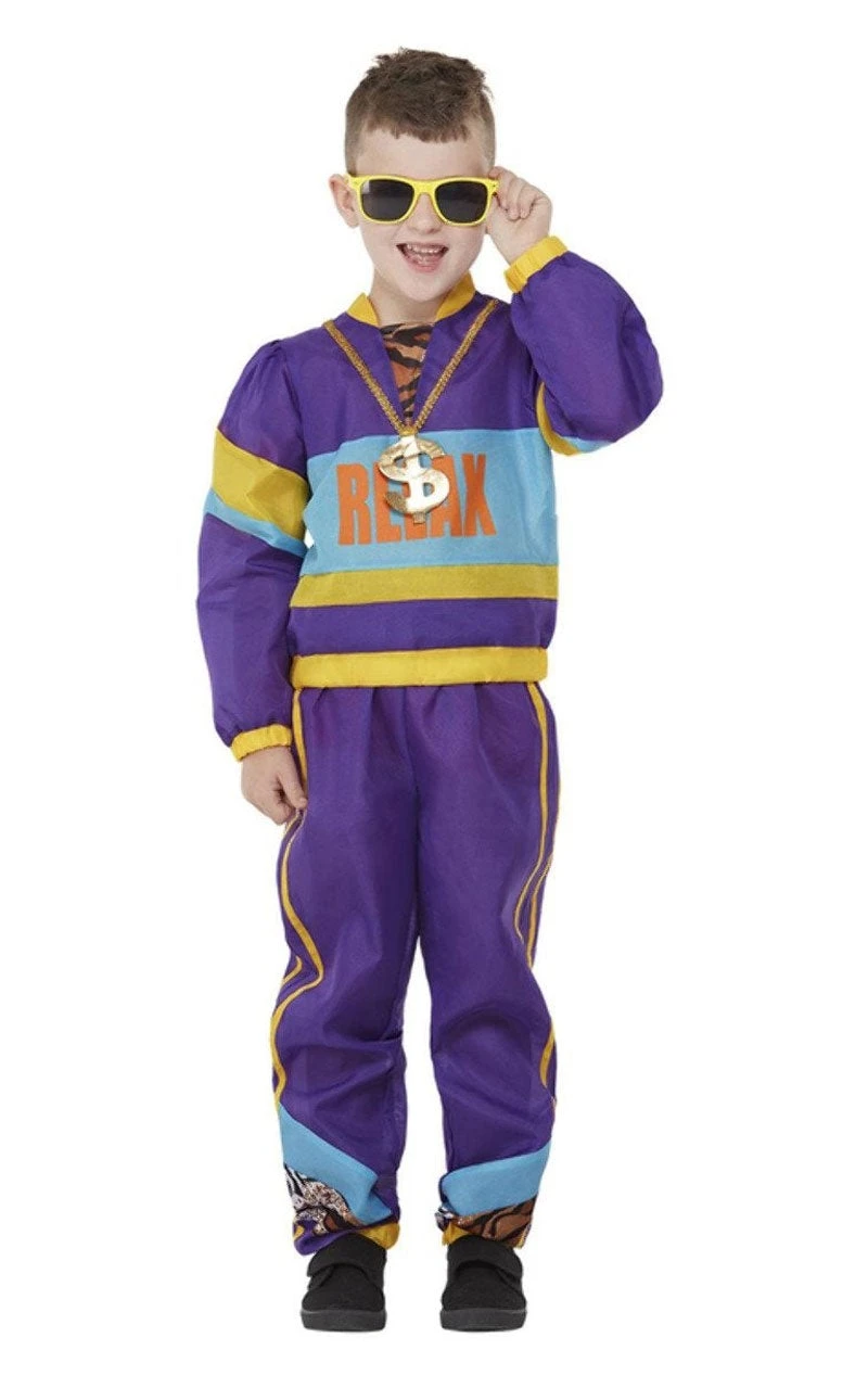 GENERIC Boys 80s Relax Costume 1 GENERIC Boys 80s Relax Costume