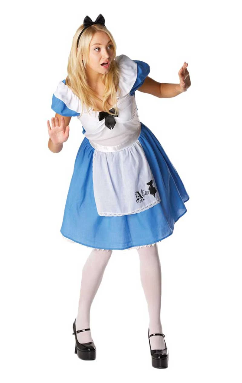 Womens Disney Alice In Wonderland Costume 1 Womens Disney Alice In Wonderland Costume