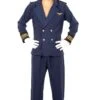 Mens Flight Captain Pilot Costume