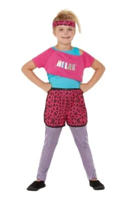GENERIC Girls Relax 80s Costume