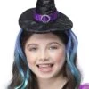 GENERIC Glitter Witch Headband With Hair